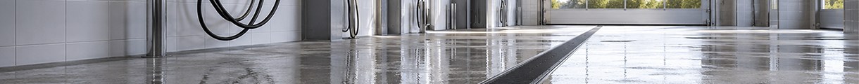 DryLine® Modul HC golvränna i tvätthall