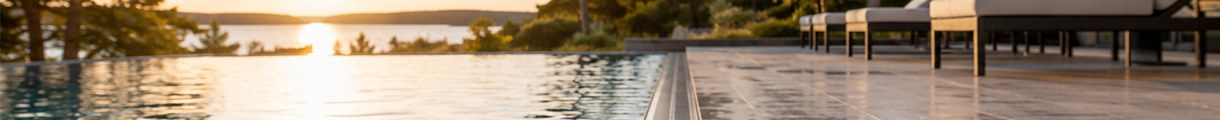 DryLine® SPA smal golvränna vid poolkant