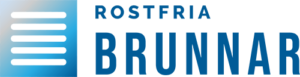 Rostfria brunnar logotyp